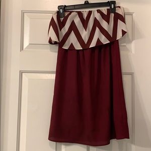 Boutique strapless dress